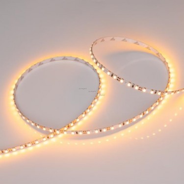 Узкая лента RT 2-5000 12V Yellow 5mm 2x (3528, 600 LED, LUX)