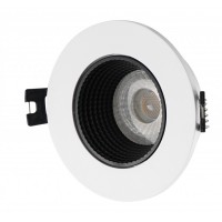 Встраиваемый светильник GU5.3 белый DK3061-WH+BK