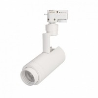 Трековый светильник с регулируемым углом LGD-ZEUS-2TR-R67-10W Day4000 (WH, 20-60 deg, 230V)