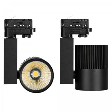 Трековый светильник LGD-ARES-4TR-R100-40W Day4000 (BK, 24 deg)