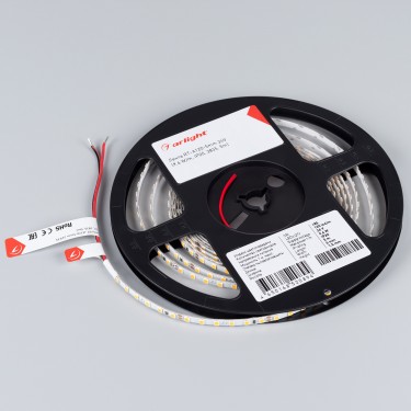 Узкая лента RT-A120-5mm 24V Warm2400 (9.6 W/m, IP20, 2835, 5m)