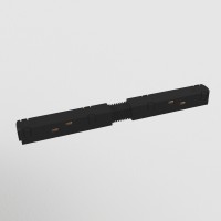 Коннектор питания прямой S35 черный TRA004PC-22B