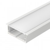 021373 Профиль SL-LINIA88-F-2500 WHITE+OPAL Профиль SL-LINIA88-F-2500 WHITE+OPAL