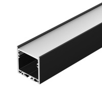 Профиль с экраном 35х35мм SL-LINE-3535-2500 BLACK+OPAL