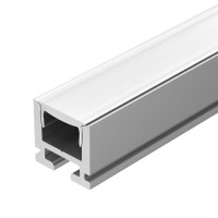 Мини-профиль для лент 2000x10x9.7мм PIK-1010-2000 ANOD