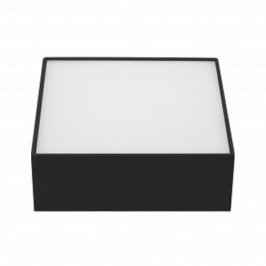 Светильник с БАП IM-QUADRO-EMERGENCY-3H-S175x175-19W Day4000 (BK, 120 deg, 230V)