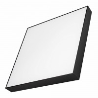 Светильник с БАП IM-QUADRO-EMERGENCY-3H-S600x600-64W Day4000 (BK, 120 deg, 230V)