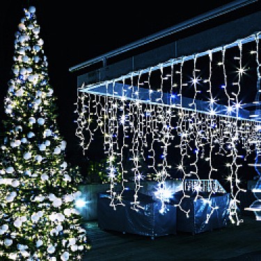 Светодиодная бахрома ARD-EDGE-CLASSIC-2400x600-WHITE-88LED-STD WHITE (230V, 6W)