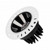 Светильник под шпаклевку MS-ATLAS-TRIMLESS-R70-12W Warm3000 (BK, 32deg, 230V)