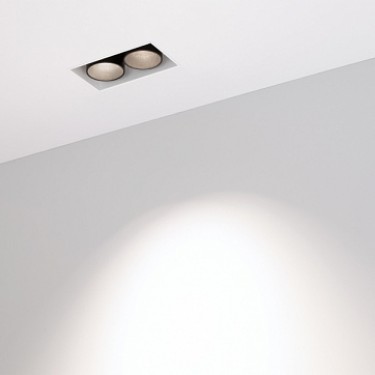 Светильник под шпаклевку MS-ORIENT-BUILT-TRIMLESS-TC-S38x67-5W Day4000 (WH-BK, 30 deg, 230V)