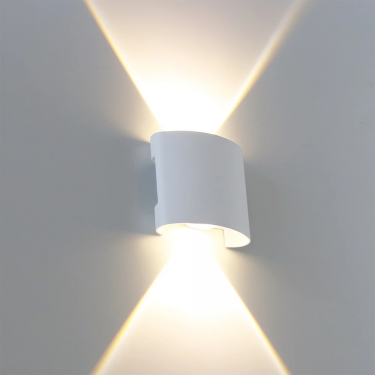 Фасадный светильник Bosto 4200K белый A3122AL-2WH Фасадный светильник Bosto 4200K белый A3122AL-2WH