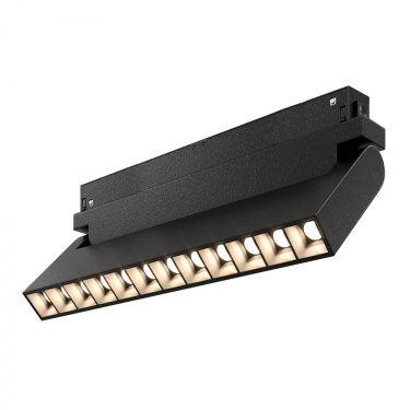 Магнитный светильник 15W 4000K черный Linea A4638PL-1BK