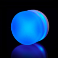 Светодиодная брусчатка Лед бокс D100 RGB круглая матовая