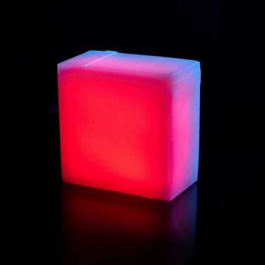 Светодиодная брусчатка Лед бокс 200х200х60 RGB матовая