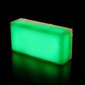 Светодиодная брусчатка Лед бокс 100х200х60 RGB матовая