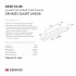 Трековый линейный светильник 18W 3000-6000K DK8018-BK