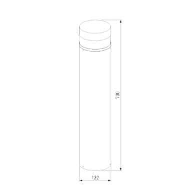 Ландшафтный светильник 1532 Techno Led 4000K чёрный Ландшафтный светильник 1532 Techno Led 4000K чёрный