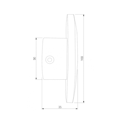 Настенный светильник Mini Disc MRL LED 1126 4000К золото