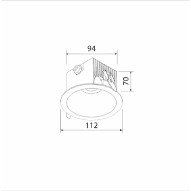 Встраиваемый светильник Light LED 3005 35160/U 4000К белый