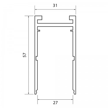 Шинопровод накладной 3м белый SKYLINE 220 ST015.539.00H Шинопровод накладной 3м белый SKYLINE 220 ST015.539.00H