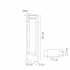 Ландшафтный светильник Trapezio 12W 3000K A2466PA-1BK