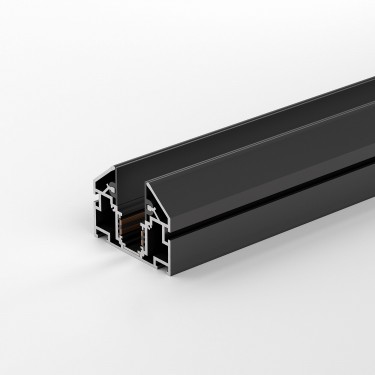 Магнитный шинопровод под натяжной потолок 2м черный Slim Magnetic 85204/00 Магнитный шинопровод под натяжной потолок 2м черный Slim Magnetic 85204/00