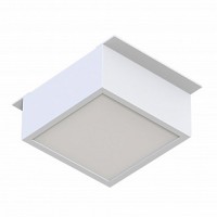 Светильник в потолки Грильято DL-GRIGLIATO-S90x90-6W Warm3000 (WH, 90 deg, 230)