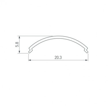 Экран ARH-KANT-H16-2000 Round Opal-PM