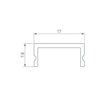 Экран к профилю SL-SLIM20 SL-W17-2000 OPAL Экран к профилю SL-SLIM20 SL-W17-2000 OPAL