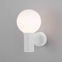 Уличный настенный светильник Sfera 35126/D белый