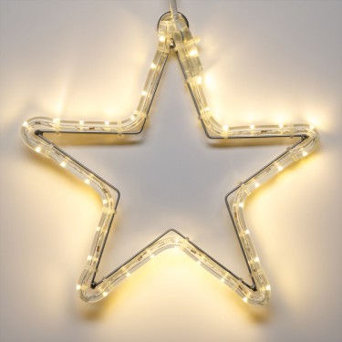 Светодиодная фигура звездочка ARD-STAR-M1-295x275-36LED Warm (230V, 2.5W)