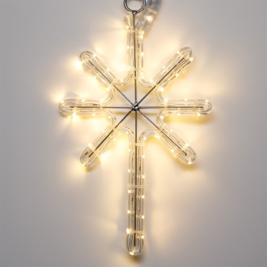 Светодиодная фигура звездочка ARD-STAR-M2-380x250-36LED Warm (230V, 2.5W)