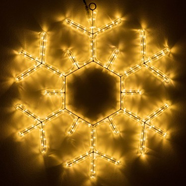 ARD-SNOWFLAKE-M5-600x600-360LED Warm (230V, 20W)