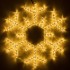 Светодиодная фигура снежинка ARD-SNOWFLAKE-M5-600x600-360LED Warm (230V, 20W)