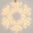 Светодиодная фигура снежинка ARD-SNOWFLAKE-M5-600x600-360LED Warm (230V, 20W)