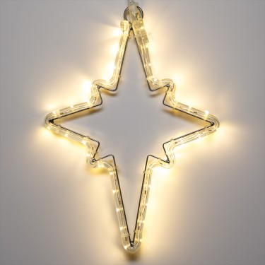 Светодиодная фигура звездочка ARD-STAR-M3-380x250-36LED Warm (230V, 2.5W)