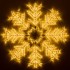 Светодиодная фигура снежинка ARD-SNOWFLAKE-M8-950x950-540LED Warm (230V, 33W)