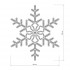 Светодиодная фигура снежинка ARD-SNOWFLAKE-M3-920x920-432LED White (230V, 30W)