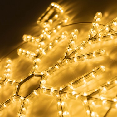 Светодиодная фигура снежинка ARD-SNOWFLAKE-M9-900x900-360LED Warm (230V, 22W)