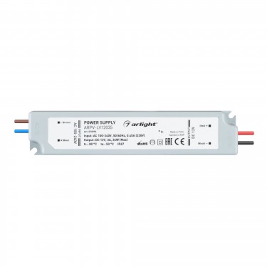 Блок питания ARPV-LV12035 (12V, 3.0A, 36W)