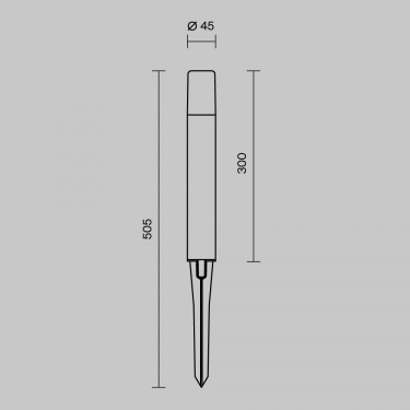 Ландшафтный светильник Talpa 3000К 3Вт O416FL-L3B3K1