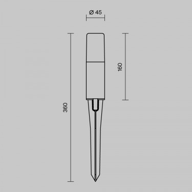 Ландшафтный светильник Talpa 3000К 3Вт O416FL-L3B3K