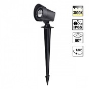 Грунтовый светильник Landscape 13W 3000К черный 359529