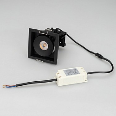 Карданный светильник CL-SIMPLE-S80x80-9W Day4000 (BK, 45 deg) Карданный светильник CL-SIMPLE-S80x80-9W Day4000 (BK, 45 deg)
