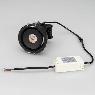 Карданный светильник CL-SIMPLE-R78-9W Warm3000 (BK, 45 deg) Карданный светильник CL-SIMPLE-R78-9W Warm3000 (BK, 45 deg)