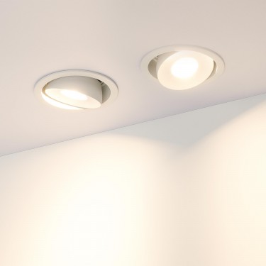 Карданный светильник CL-SIMPLE-R78-9W Warm3000 (WH, 45 deg)