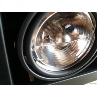 Карданный светильник Cardani Medio 2xG5.3 черный A5930PL-2BK Карданный светильник Cardani Medio 2xG5.3 черный A5930PL-2BK
