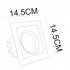 Карданный светильник Privato 18W 3000K черный A7018PL-1BK
