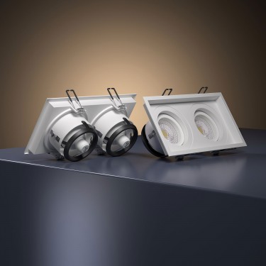 Алюминиевый светильник Sofit 1071/2 MR16 WH белый