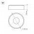 Накладной светильник SP-TOR-RING-SURFACE-R460-33W Day4000 (WH, 120 deg)